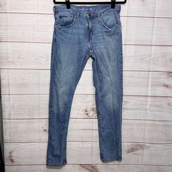 Old Navy Other - Old Navy Slim Built-In Flex Jeans Mens 32x34 Medium Wash Blue Denim Pants B-125